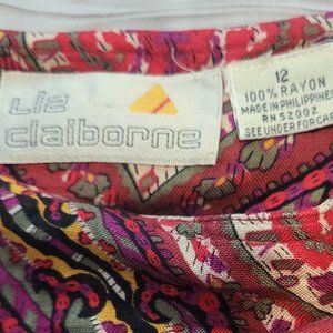 Liz  Claiborne rayon skirt